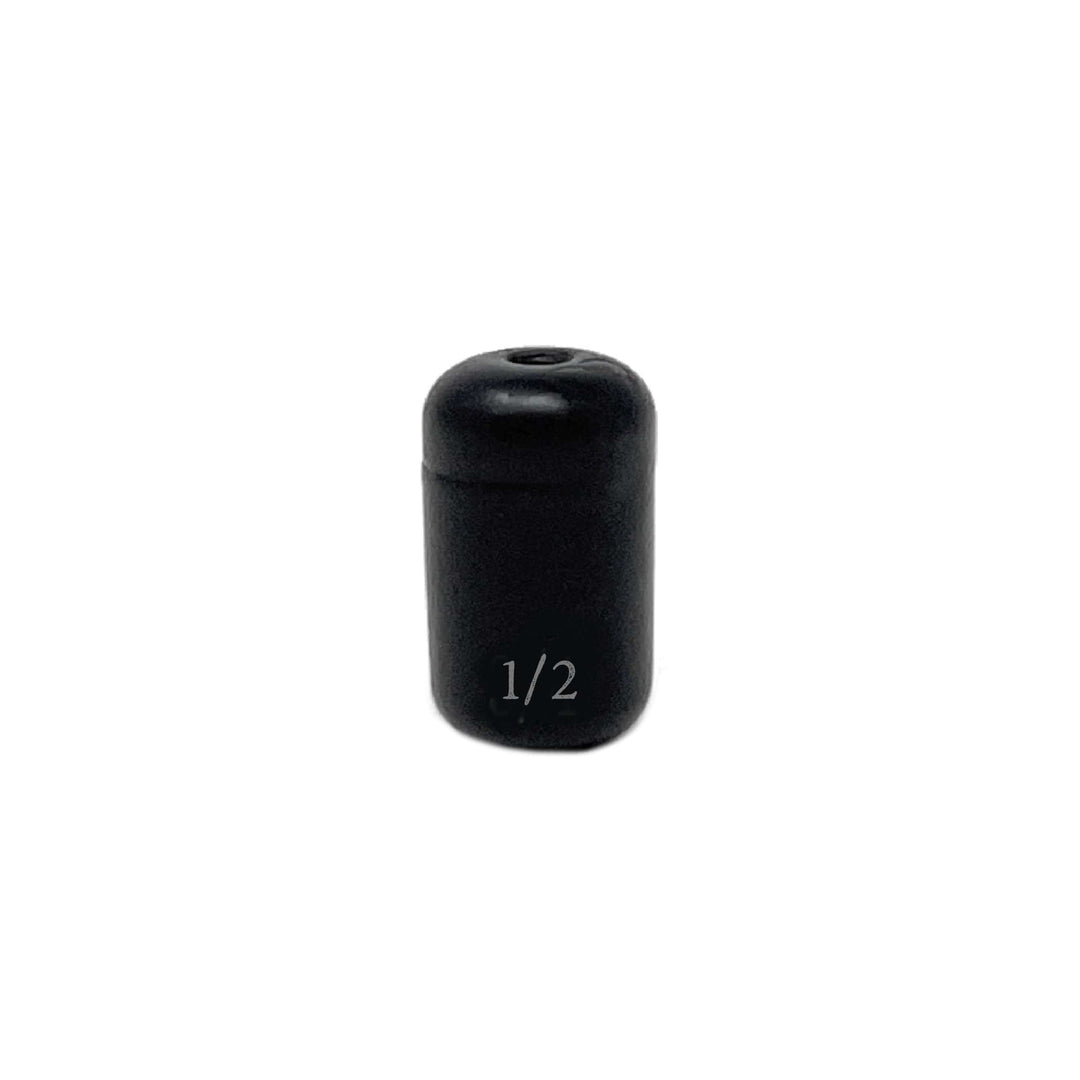 Reaction Tackle tungsten barrel weights in silver, 1/8 oz, 8-pack, designed for precise fishing weight adjustments.