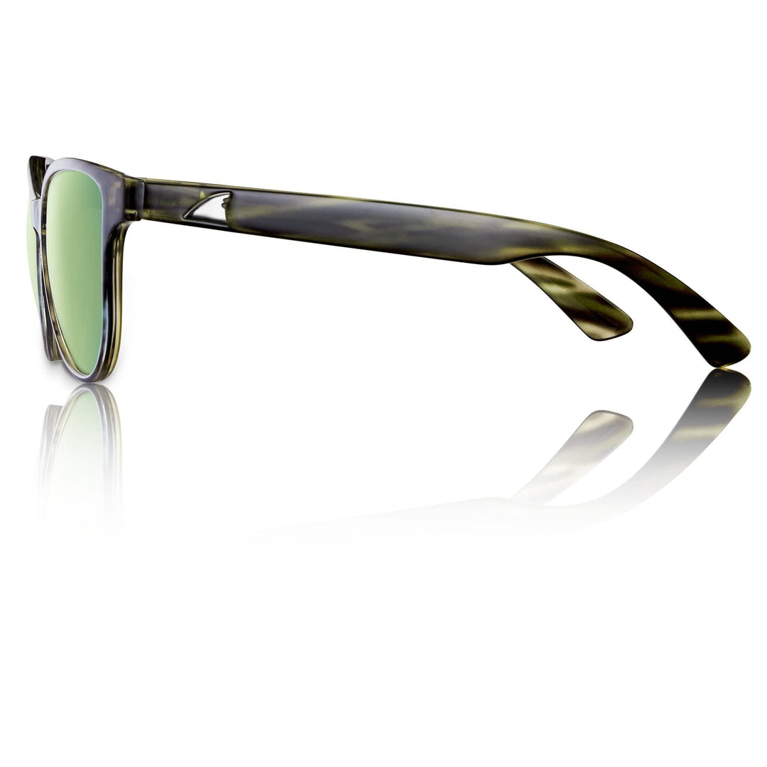 RedFin Polarized Hilton fishing sunglasses with tinted lenses and sporty frame, designed for outdoor fishing activities.