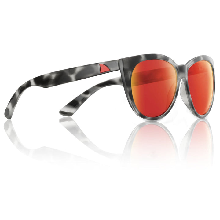 RedFin Polarized Key Largo fishing sunglasses with polarized lenses and sporty frame, designed for outdoor fishing activities.