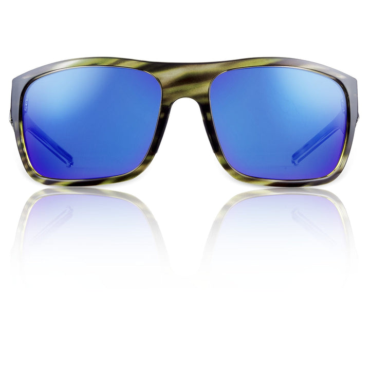 RedFin Polarized Big Ship fishing sunglasses with polarized lenses and sturdy frame, designed for outdoor fishing activities.
