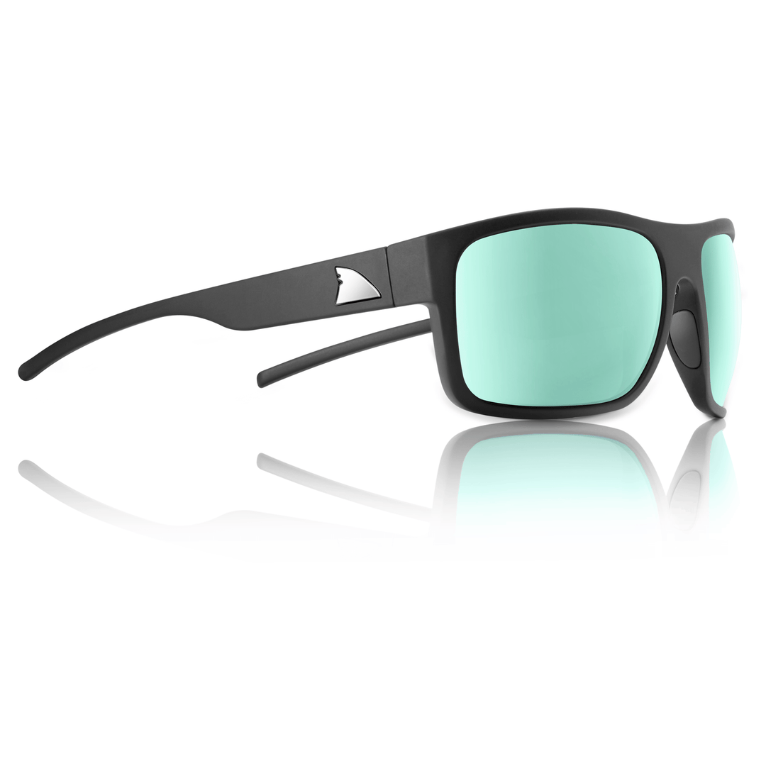 RedFin Polarized Big Ship fishing sunglasses with wraparound design and polarized lenses for outdoor fishing activities.
