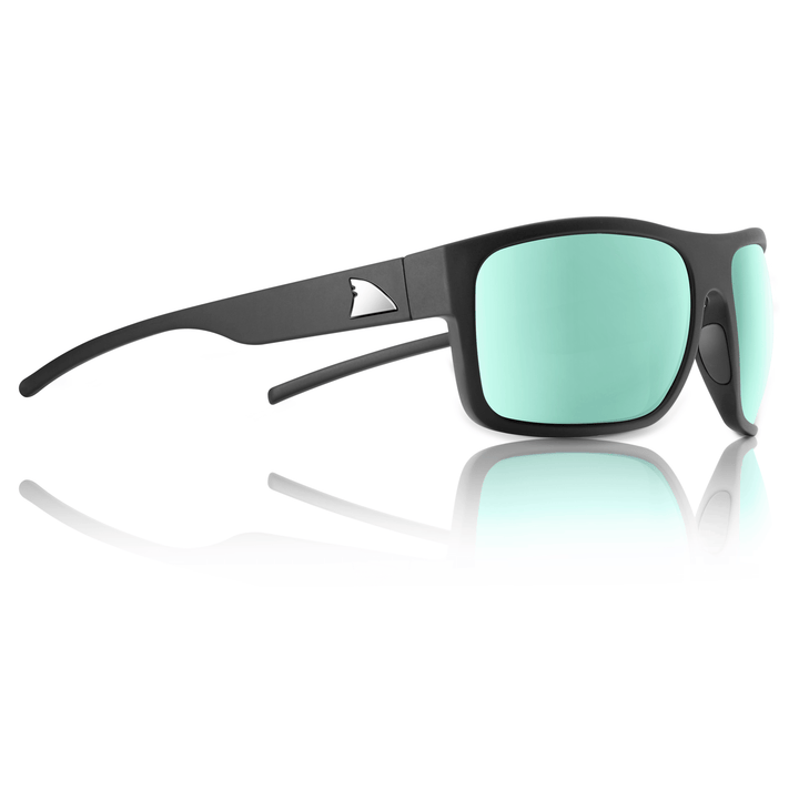 RedFin Polarized Big Ship fishing sunglasses with wraparound design and polarized lenses for outdoor fishing activities.