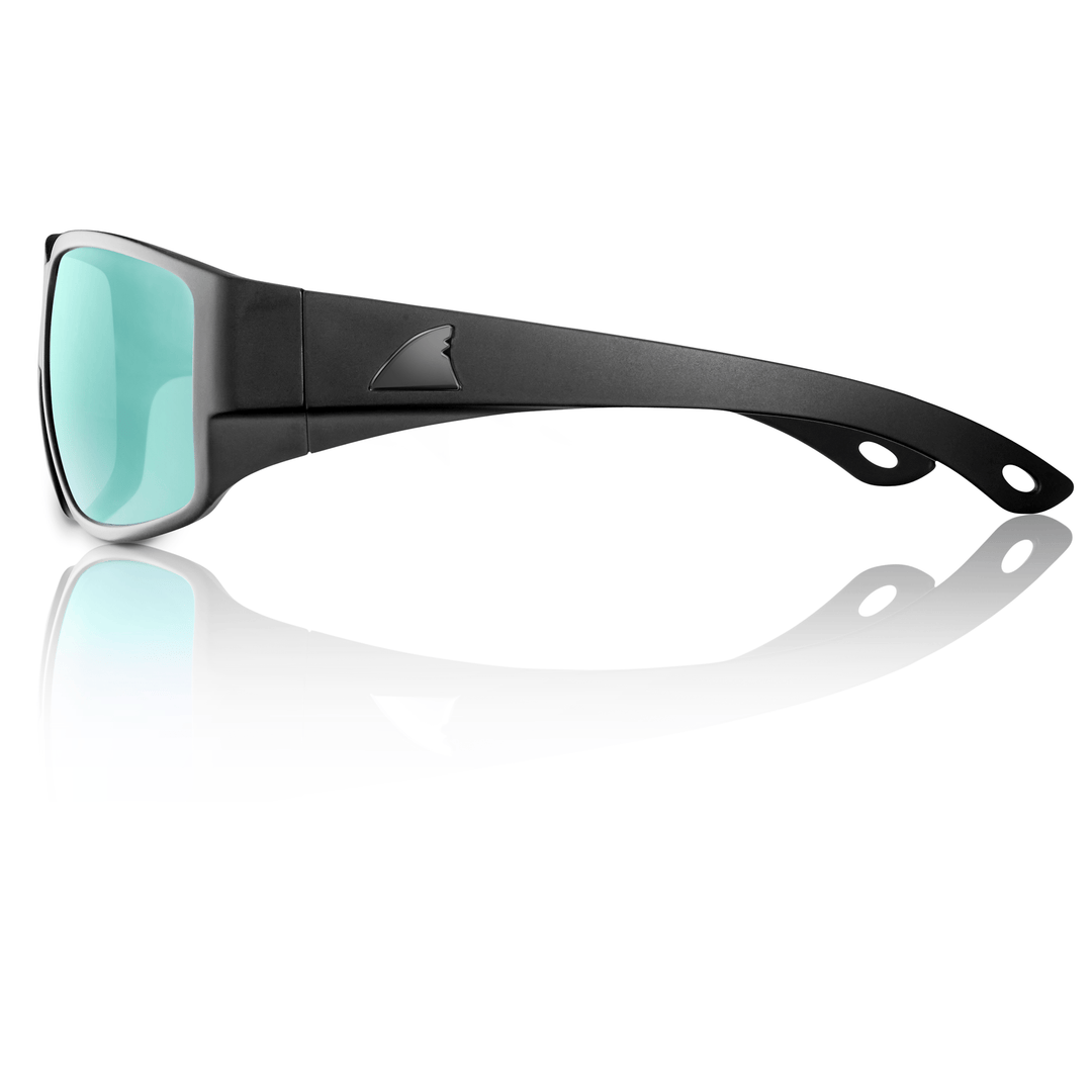 RedFin Polarized Grand Banks XL fishing sunglasses with polarized lenses, lightweight frame, and sporty design.