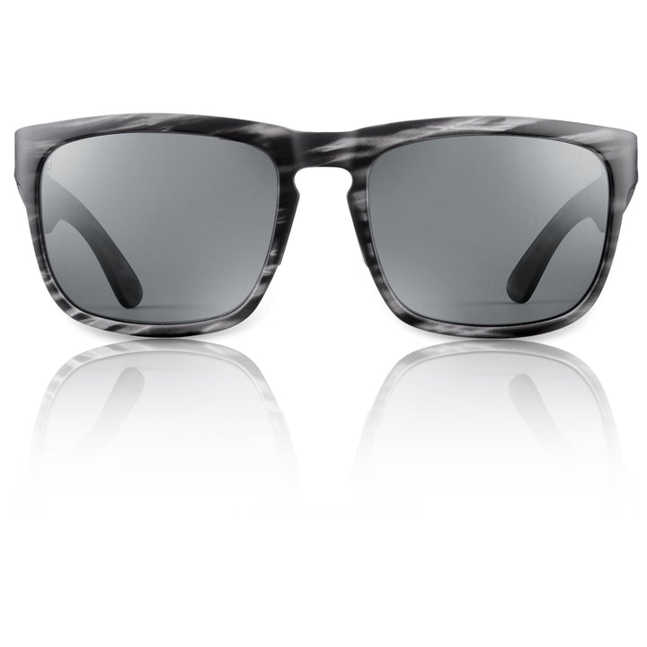 RedFin Polarized Tybee fishing sunglasses with matte honey drift frames and Gulf blue polarized lenses, suitable for outdoor fishing.