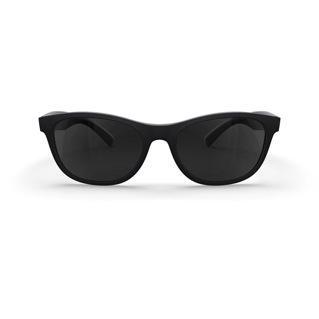 REKS Seafarer polarized polycarbonate sunglasses with smoky lenses, durable frame, and classic design for sun protection and style.
