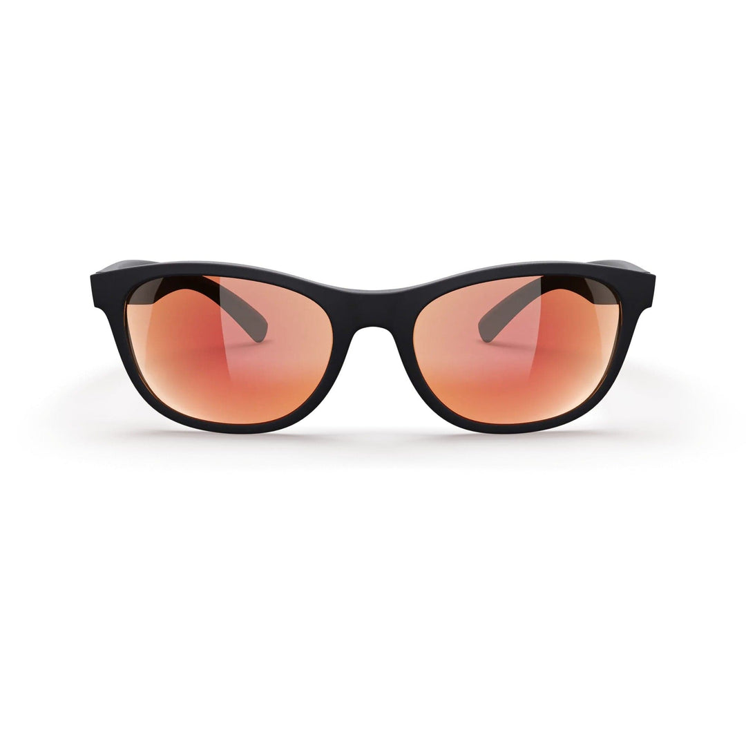 REKS Seafarer polarized polycarbonate sunglasses with smoke lenses, offering UV protection and stylish design.
