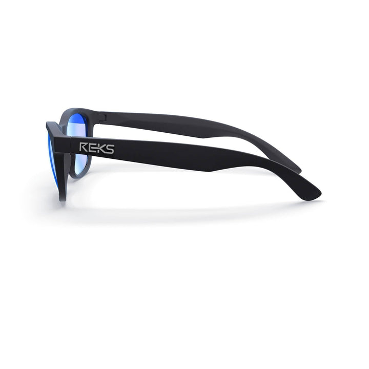 REKS® Seafarer polarized polycarbonate sunglasses with smoke lenses, stylish and durable for outdoor sun protection.