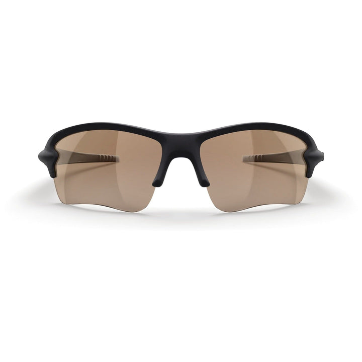 REKS Sling Blade polarized prescription sunglasses with solid smoke polycarbonate lenses, offering stylish eye protection.