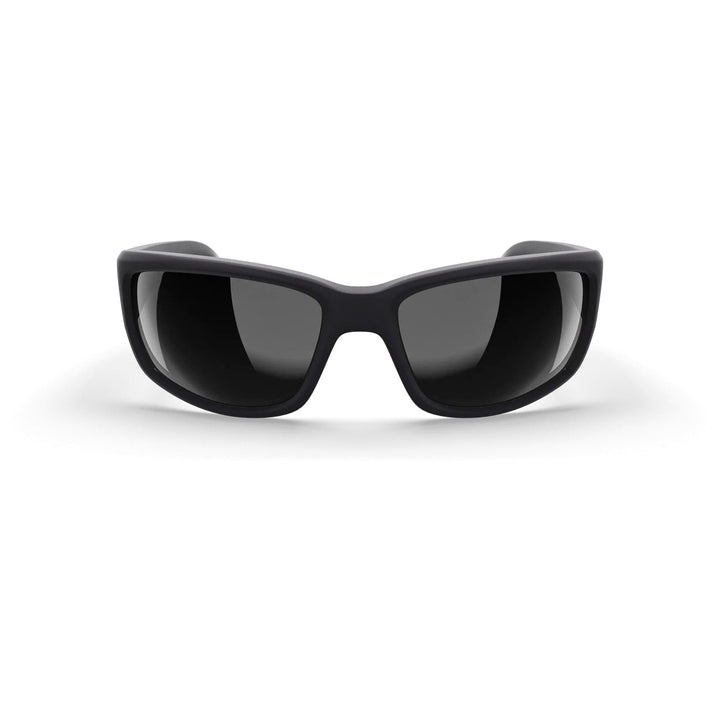Large red mirror polarized Wrap sunglasses by REKS® with brown Trivex lenses, featuring a wrap-around design for sun protection.