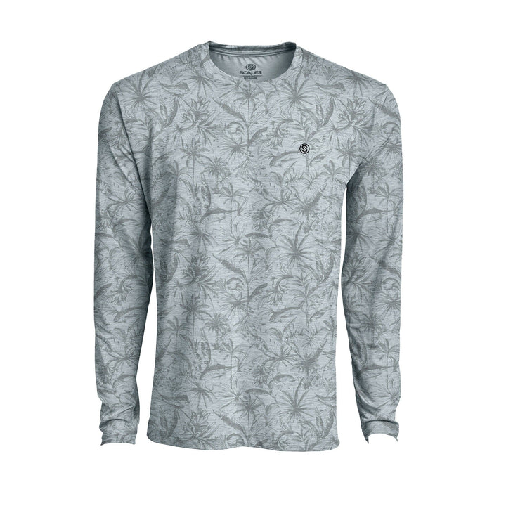 Long sleeve active performance shirt by Scalesgear featuring a loose lines design, ideal for active wear and comfort.