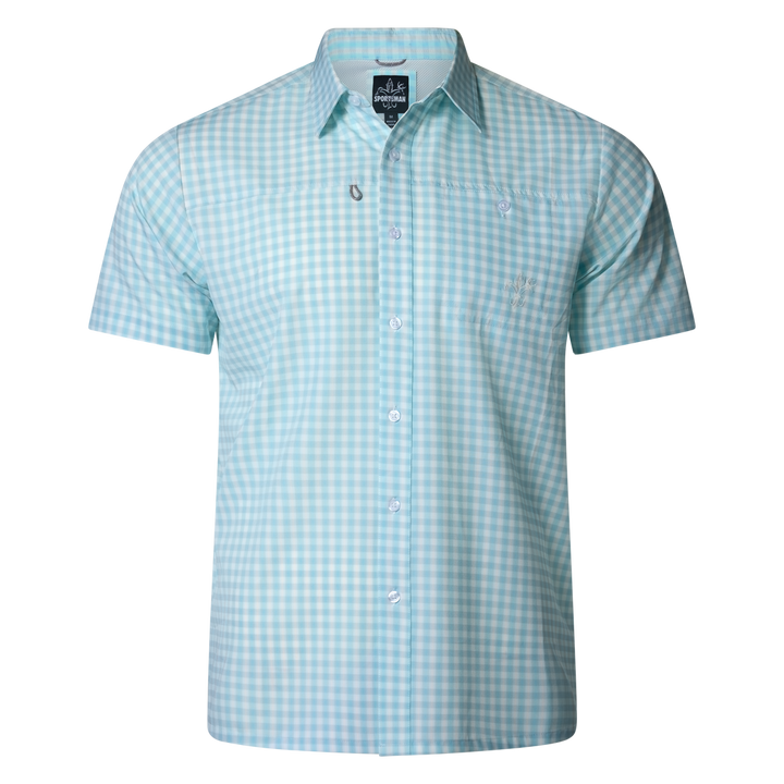Old-school Sportsman Gear Fly Shirt featuring a classic design, lightweight fabric, and casual fit for outdoor and everyday wear.