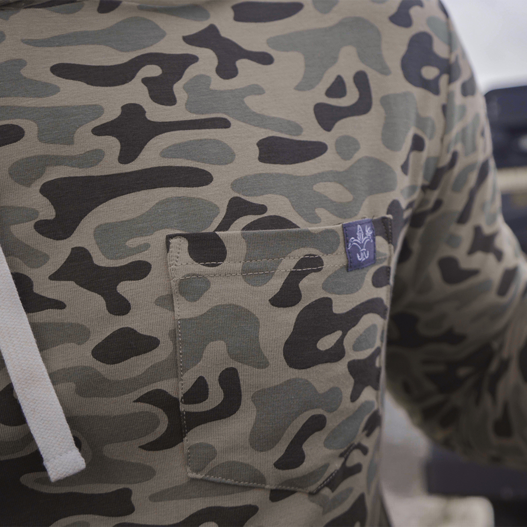 Sportsman Gear Bamboo and Pima Sun Protection Performance Hoodie, lightweight and breathable for outdoor sports and sun protection.