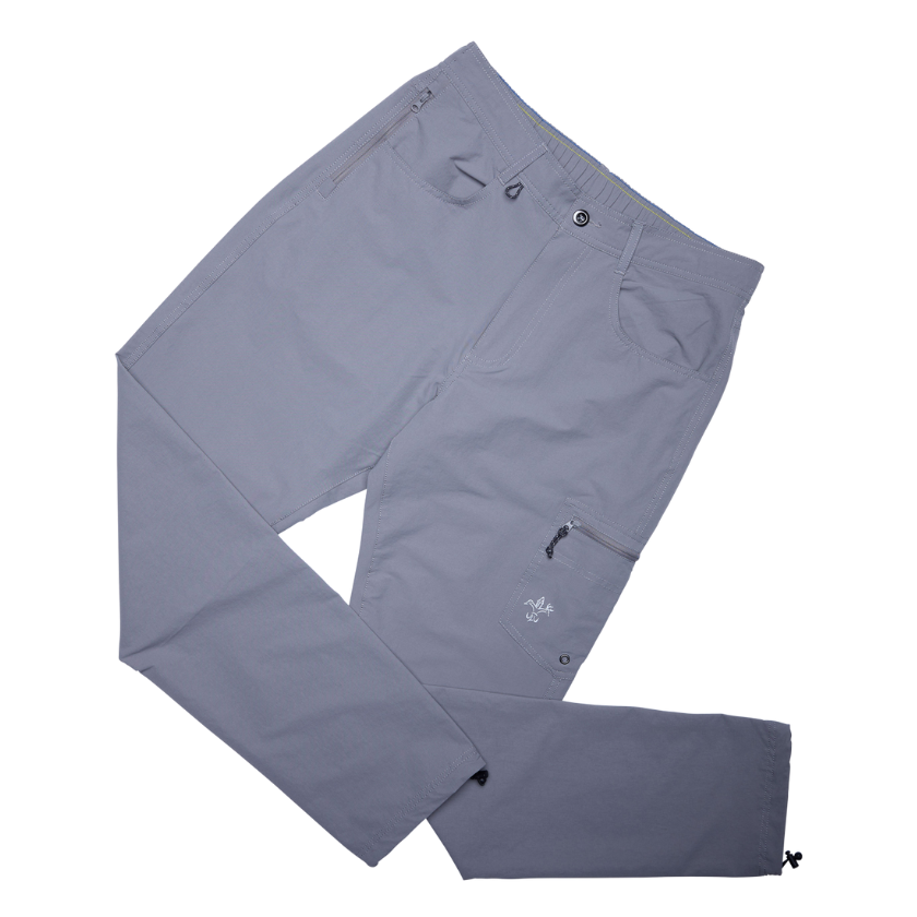 Sportsman Gear Reaper lightweight performance fishing pants for men, hot weather style in stone, size small (28-30).