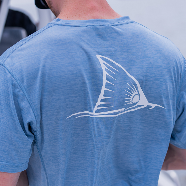 Steel Hook Cool T short sleeve performance fishing shirt by Sportsman Gear, featuring lightweight fabric and moisture-wicking design.