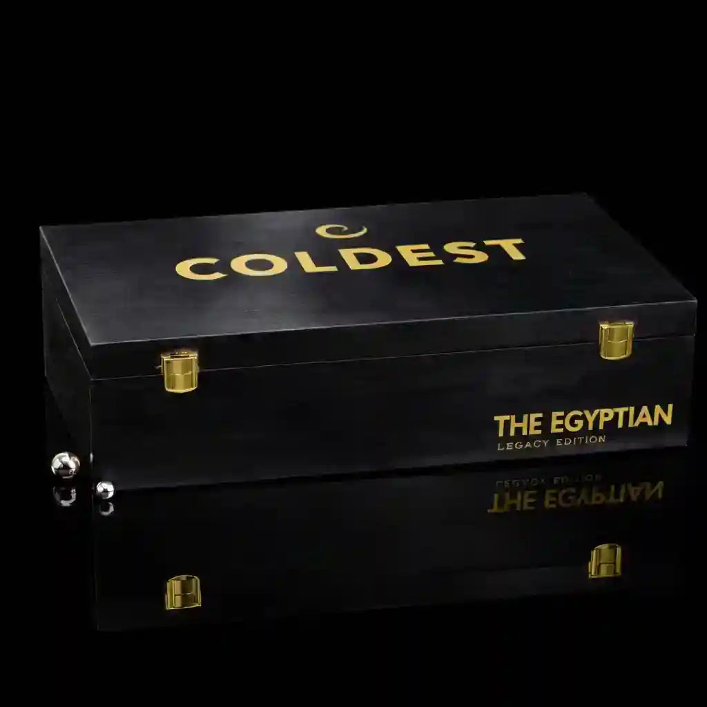 Coldest Legacy 001 The Egyptian collectible figurine featuring ancient Egyptian design and intricate detailing.
