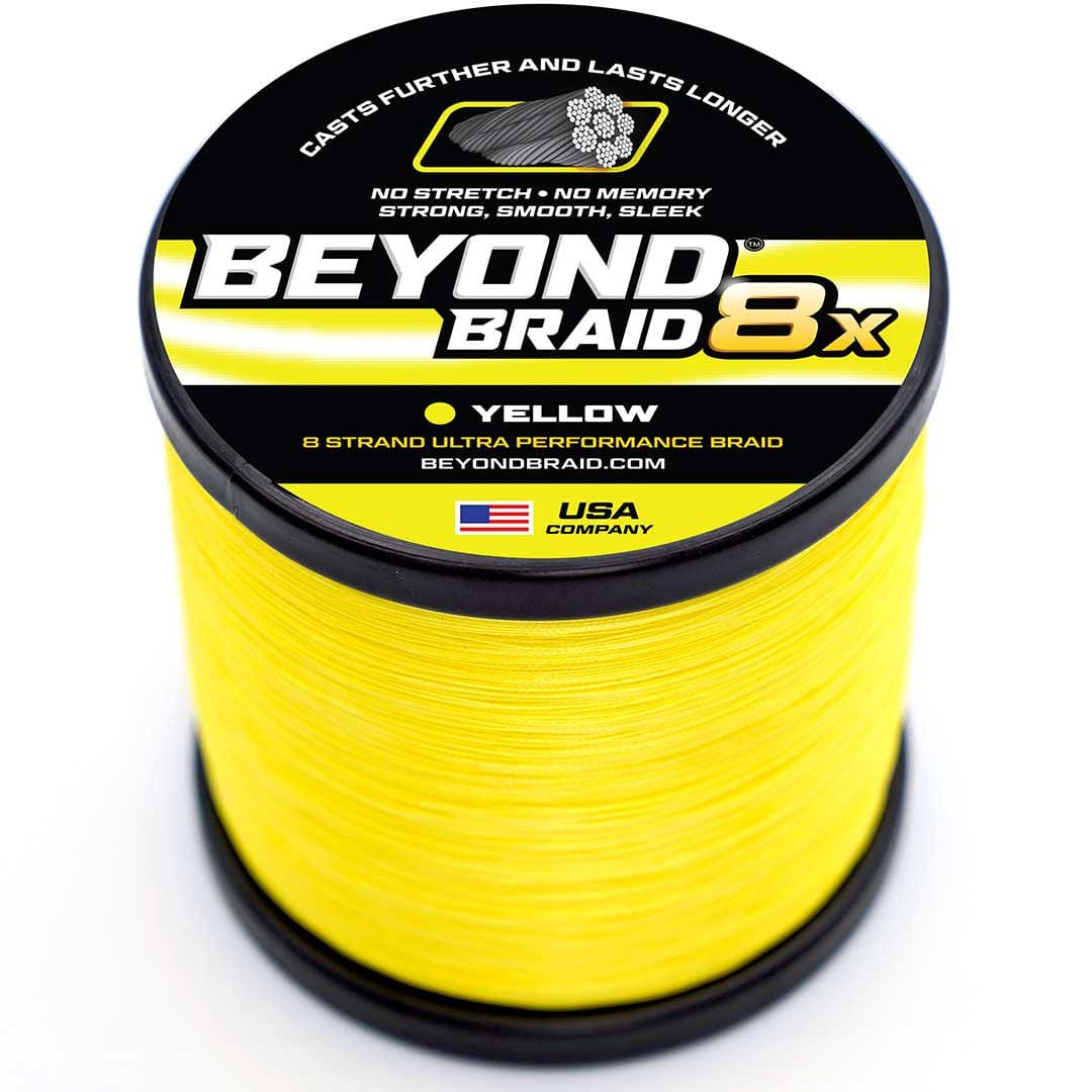 Yellow 8X Fishing Line: Ultra Performance from SportFishGear