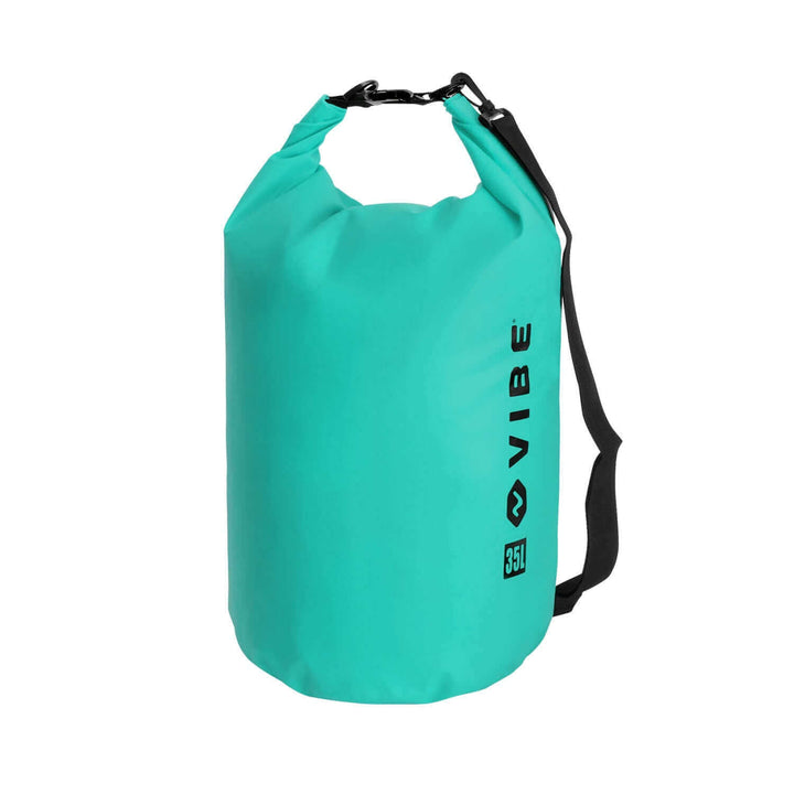 Vibe Kayaks Vibe 35L Dry Bag, waterproof accessories bag with roll-top closure for outdoor water activities.