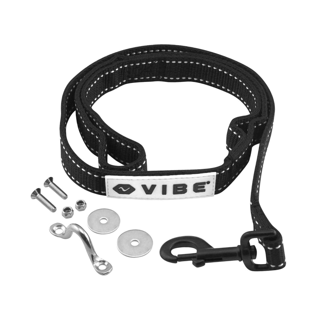 Vibe Kayaks stand-up assist strap accessory with padded handles for stability and support during kayaking.