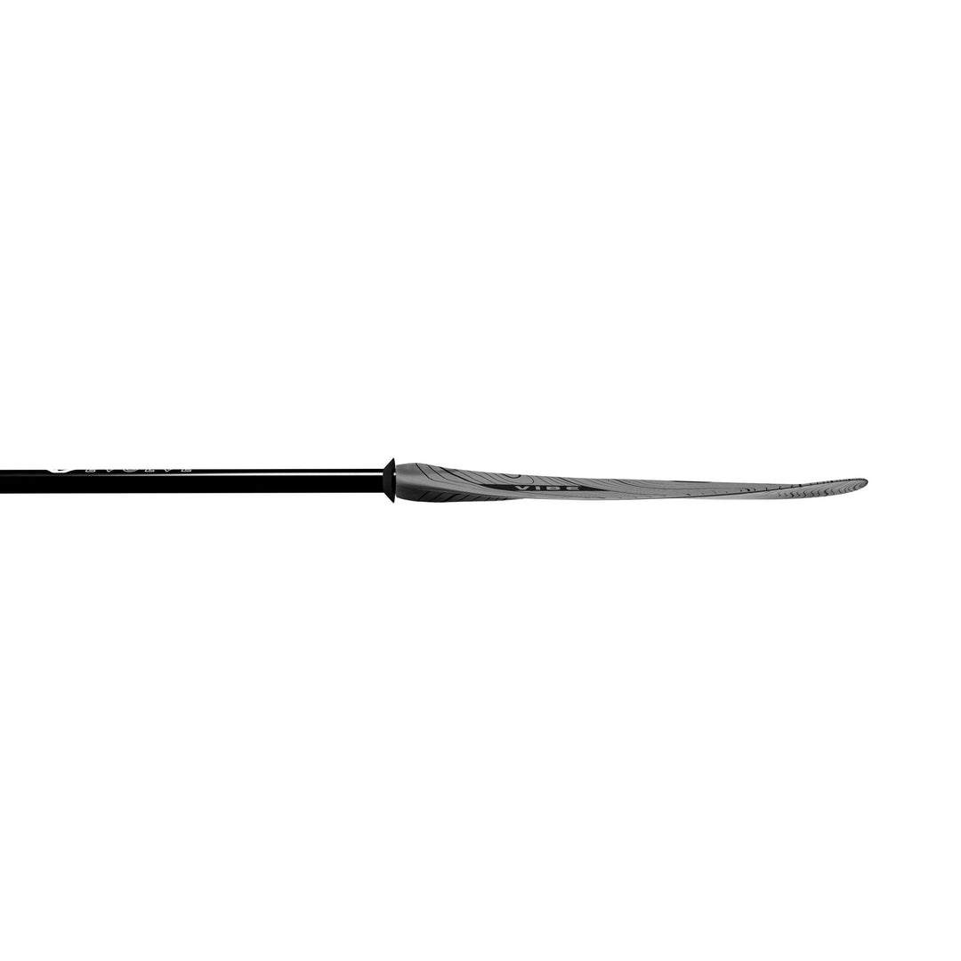 Vibe Kayaks Evolve Fiberglass Paddle, adjustable from 90.5 to 98.4 inches, kayak paddle in vibrant red with fiberglass blades.