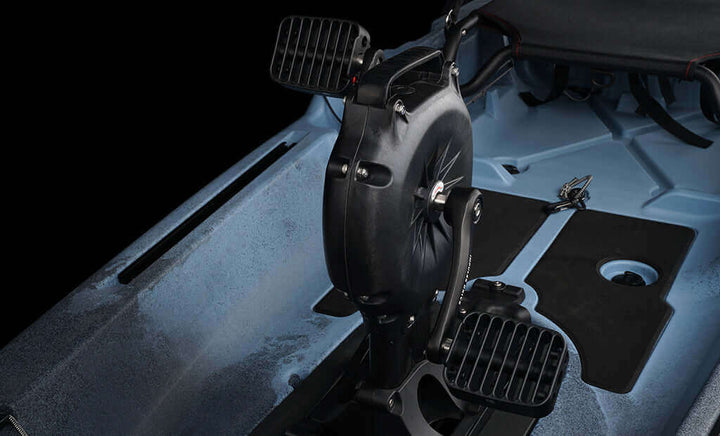 Vibe Kayaks Makana 100 kayak in vibrant color, featuring a sleek design and comfortable seating for outdoor water adventures.