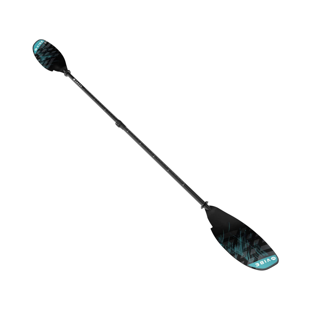 Vibe Kayaks Ember Carbon Fiber Paddle, adjustable 240-260cm, lightweight paddle for kayaking with sleek carbon fiber design.