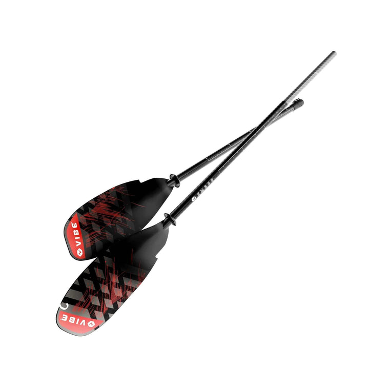 Vibe Kayaks Ember Carbon Fiber Paddle, adjustable 240-260cm, lightweight paddle for kayaking with sleek carbon fiber design.