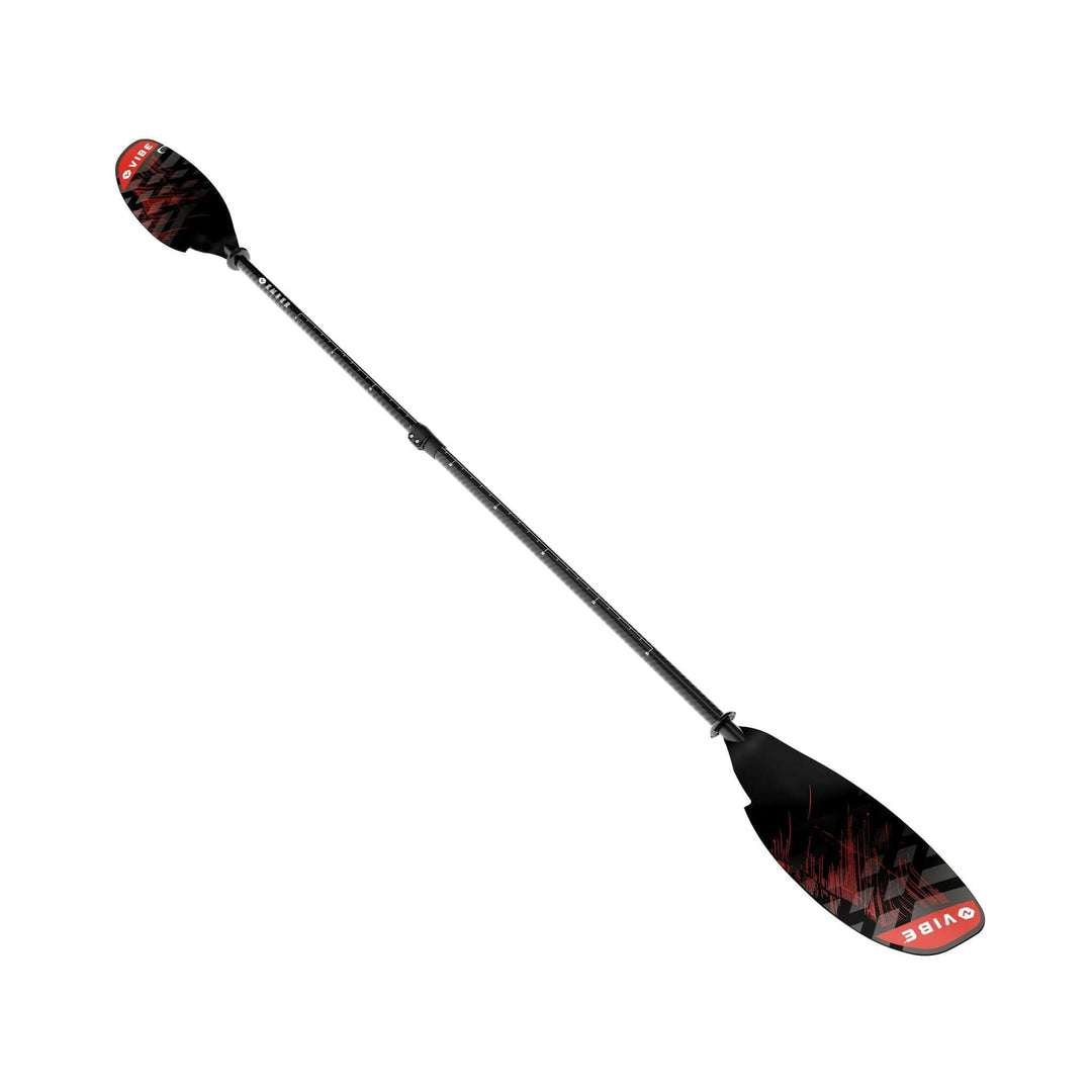 Vibe Kayaks Ember Carbon Fiber Paddle, adjustable 240-260cm, lightweight kayak paddle with sleek carbon fiber design