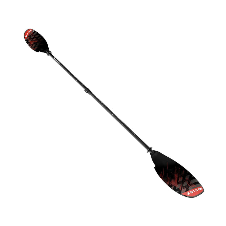 Vibe Kayaks Ember Carbon Fiber Paddle, adjustable 240-260cm, lightweight kayak paddle with sleek carbon fiber design